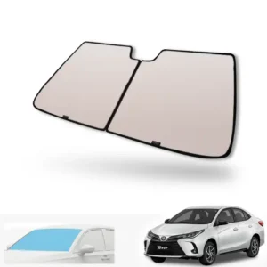 ม่านบังแดดบานกระจกหน้า Toyota Yaris Ativ Gen1 XP150 ตรงรุ่น