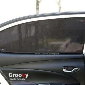 ม่านบังแดดบานประตูข้าง Toyota Yaris Ativ Gen1 XP150 ตรงรุ่น