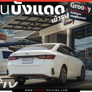 ม่านบังแดดรถยนต์เข้ารูป Toyota Yaris Ativ Gen2 HEV ตรงรุ่น